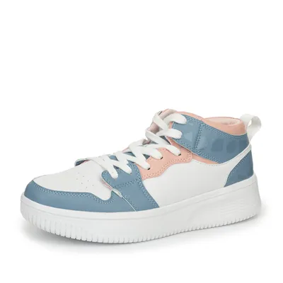 Кроссовки высокие женские Nike Air Force, (1029-1), Чёрный, 36-41р. | KED