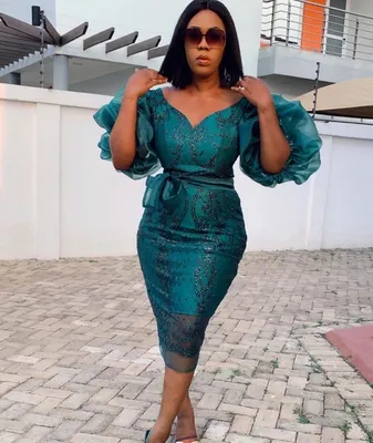 AsoEbiBella.com presents – Aso Ebi Styles We Love -Vol. 369 | Lace dress  classy, Women lace dress, Lace gown styles