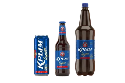 Пиво «Крым LAGER» — лёгкий сорт, сваренный по чешской технологии -  Пивобезалкогольный комбинат «Крым»