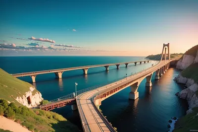 Крымский мост арт - 65 фото