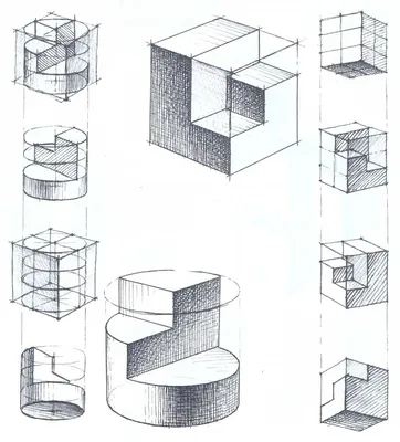 построение куба — Blog — Ghenadie Sontu Fine Art