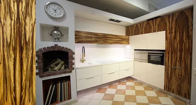 Недорогие угловые белые кухни, купить угловую белую кухню у производителя  на заказ в Москве | АК-Мебель