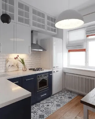 Кухня в хрущёвке – 17 фото идей дизайна интерьера