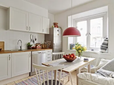 Кухня в скандинавском стиле реальные фотографии