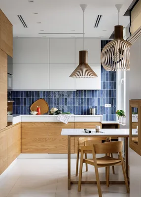 Красивые кухни в скандинавском стиле – 135 лучших фото дизайна интерьера  кухни | Houzz Россия