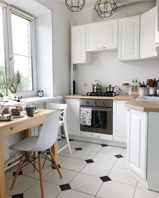 Маленькая кухня в скандинавском стиле хрущевка (39 фото) - красивые картинки  и HD фото