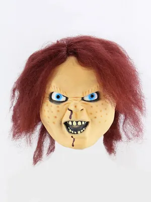 Маска страшная куклы Чаки Детские игры Chacky страшная Danso 14752031  купить в интернет-магазине Wildberries