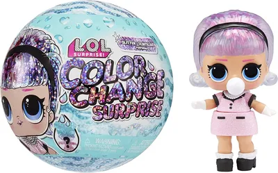 Купить Кукла Лол Сюрприз в шаре меняющая цвет LOL Surprise Glitter Color  Change Doll недорого | Страна Чудес | 1709708283