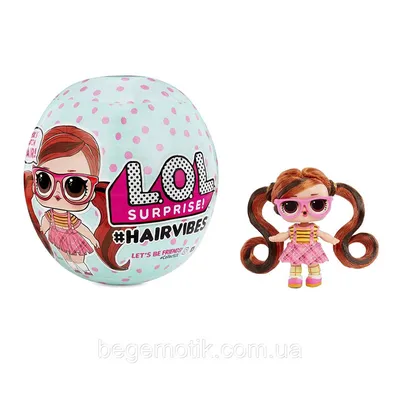 Новинка LOL Surprise Hairvibes Dolls Кукла ЛОЛ меняет прически 15 сюрпризов  - купить по лучшей цене в Киеве от компании \