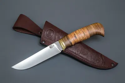 Нож «Куница» сталь 65х13 купить по цене 3 400 ₽ в официальном  интернет-магазине кузницы Сёмина Ю.М.