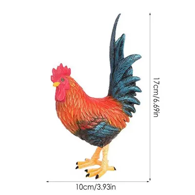 Курица и петух: два вида птиц в одном семействе» — создано в Шедевруме