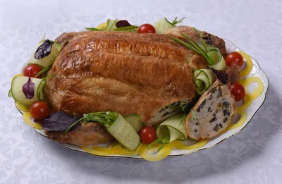 Курица фаршированная блинами | Мясные рецепты, Курица, Блины