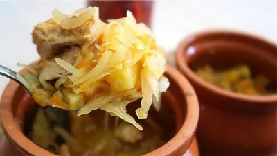 Картошка в горшочках с курицей, грибами и овощами\" - рецепт автора  ❤️Классная🌟Юлия❤️