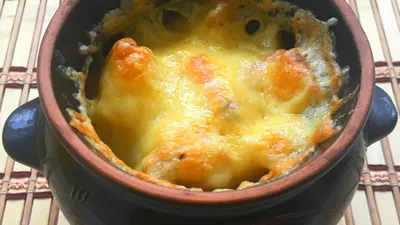 Картошка с курицей в молоке в духовке - пошаговый рецепт с фото на Повар.ру