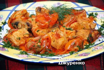 Курица с грибами в духовке пошаговый рецепт с видео и фото – Европейская  кухня: Основные блюда