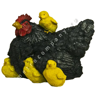 Декоративная фигурка Курица с цыплятами мини-сада флорариума микроландшафта  кашпо микропейза вазона (ID#1934873688), цена: 125 ₴, купить на Prom.ua