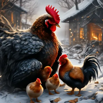 Курица наседка (55 фото) | Домашние птицы, Цыплята, Курица