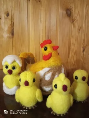 Рисунок курица с цыплятами для детей - 47 фото