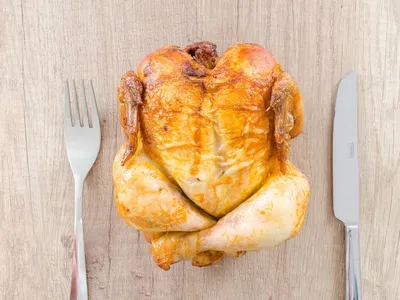 Цыпленок Табака - румяный, сочный цыпленок на вашем столе к обеду или ужину  с доставкой на дом