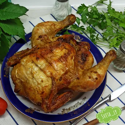 Курица, запеченная в аэрогриле - рецепт автора Светлана Лыжина ❗ Амбассадор