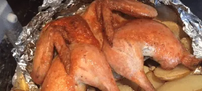 Курица гриль. Рецепт для аэрогриля - Chicken in Aerogrill. - YouTube