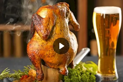 Курица на банке — пошаговый рецепт приготовления с фото и видео