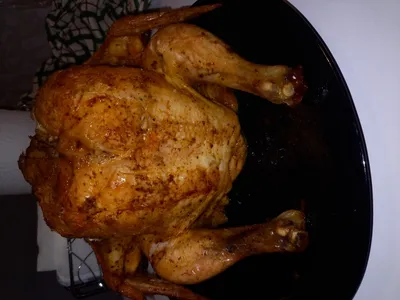 Курица в банке в духовке, рецепт с фото