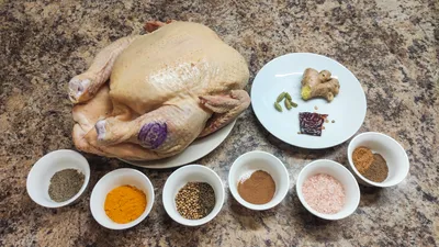 Мочёная курица целиком в духовке - 10 пошаговых фото в рецепте