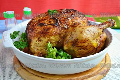 Курица в духовке целиком на банке рецепт с фото пошагово | Рецепт |  Кулинария, Идеи для блюд, Еда