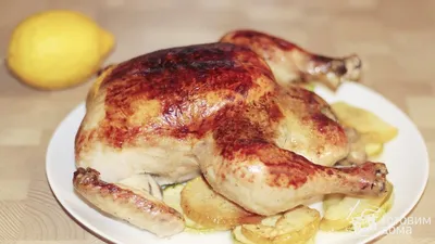 Аппетитная курица в духовке целиком🐔 - рецепт автора mama.citakitchen