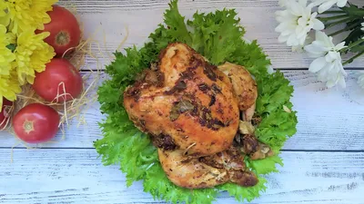 Фотоотзыв #8219 по рецепту: Курица в духовке целиком в фольге