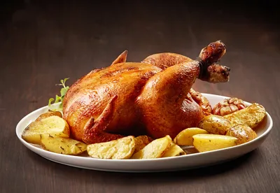 Курица, запеченная в духовке - BlogIL Мясо,птица,рыба