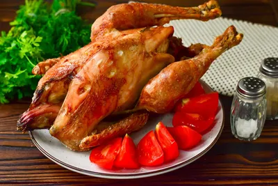 Курица-гриль на вертеле в духовке, пошаговый рецепт с фото
