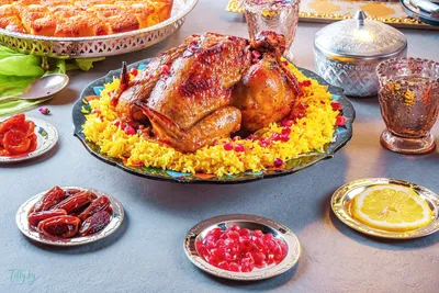 курица по-персидски традиционный рецепт с фото