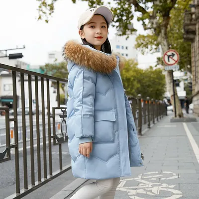 GIRLS KIDS CASUAL SCHOOL JACKET FUR HOOD QUILTED PUFFER PUFFA WINTER PARKA  COAT | eBay