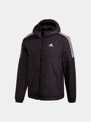 Демисезонная куртка Adidas GH4601 для мужчин, цвет: Чёрный - купить по  выгодной цене в Казахстане | INTERTOP