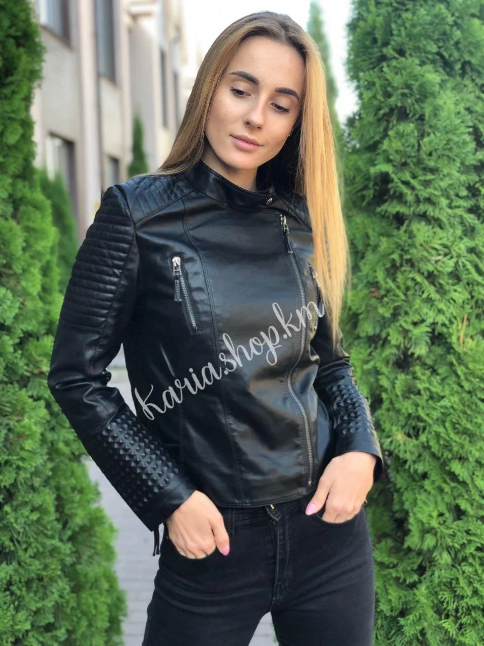 Женская весенняя куртка курточка эко-кожа кожзам силикон кофе ... - 655 грн, купить на ИЗИ (11404319) Женская весенняя куртка курточка эко-кожа кожзам силикон кофе ... - 655 грн, купить на ИЗИ (11404319)