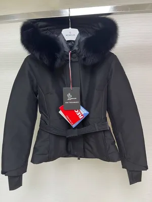 MONCLER Gouet Giubbotto Womens Quilted Down Puffer Jacket Black Coat Size 0  | eBay