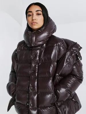 Женский пуховик Moncler LM-13025 – Lazurka Mall