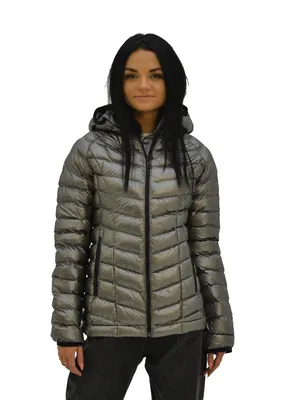 Женская черная куртка Moncler (арт. VM-15527) | Интернет-магазин Vanity Mall