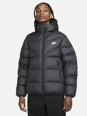 Зимняя куртка NIKE Windrunner PrimaLoft® FB8185-010 для мужчин, цвет:  Чёрный - купить в Киеве, Украине в магазине Intertop: цена, фото, отзывы