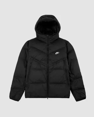 Пуховик женский Nike Sportswear Therma-FIT Windrunner черный цвет — купить  за 5459 руб. со скидкой 70 %, отзывы в интернет-магазине Спортмастер