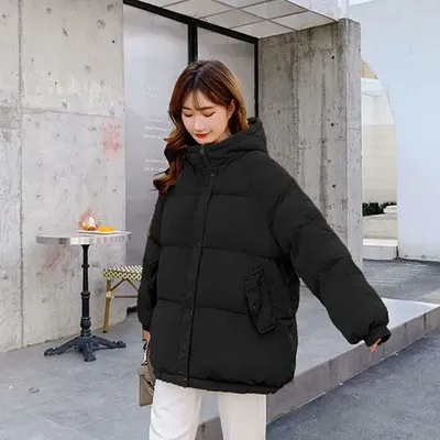 Женская короткая куртка оверсайз ментоловая купить в магазине 1001парка.ру