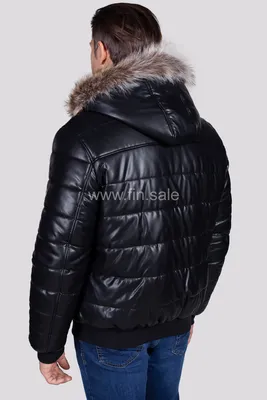 Купить укороченную куртку с мехом енота (арт. d609) в Москве в  интернет-магазине FINSALЕ