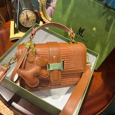 Роскошные модные маленькие квадратные сумки с узором в виде ящерицы 2023  знаменитые дизайнерские женские кожаные сумки высокого качества сумки-мессенджеры  на плечо | AliExpress