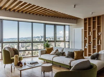 Елена Паунич: квартира в Сочи с видом на море • Интерьер+Дизайн