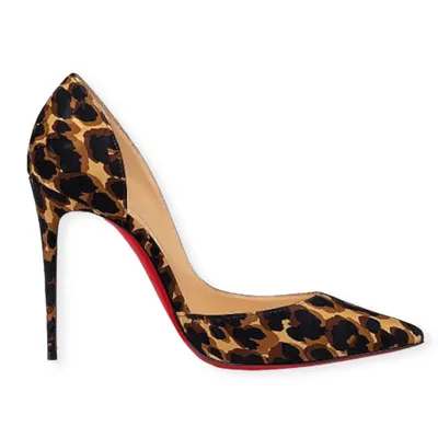 Christian Louboutin CONCLUSIVE 100 Double Ankle Strap Heels Pumps Shoes  $1045 | eBay