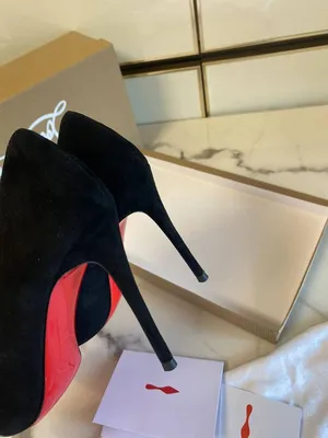 Замшевые туфли лодочки Christian Louboutin So Kate | Туфли лабутены премиум  класса