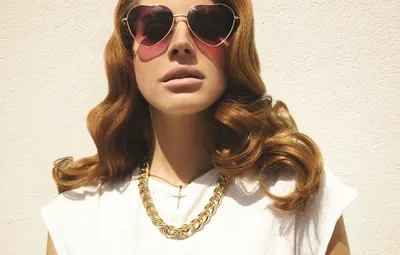 Обои очки, певица, Lana Del Rey, Лана Дель Рей картинки на рабочий стол,  раздел девушки - скачать