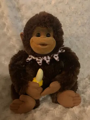 VINTAGE PAW PALZ TALKING MONKEY | eBay